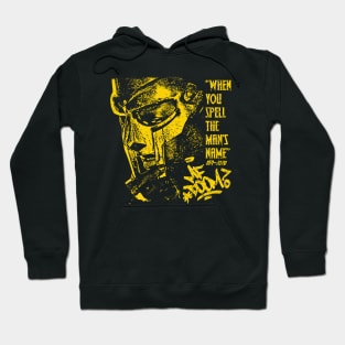 mf doom quote gold Hoodie